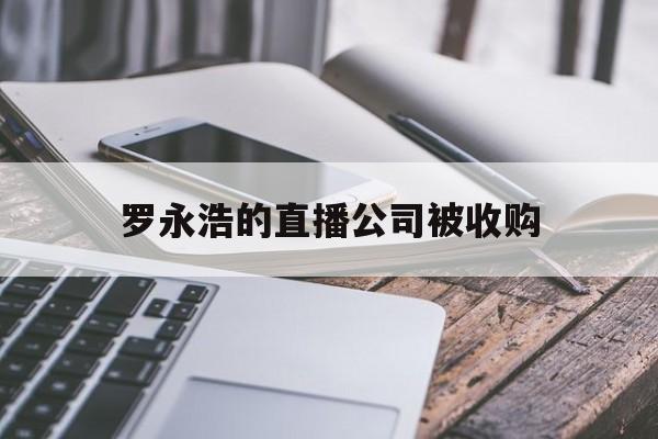 罗永浩的直播公司被收购的简单介绍